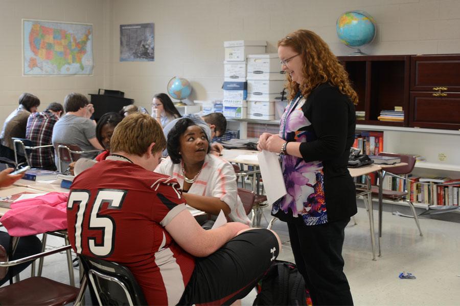 New teacher takes over during absence