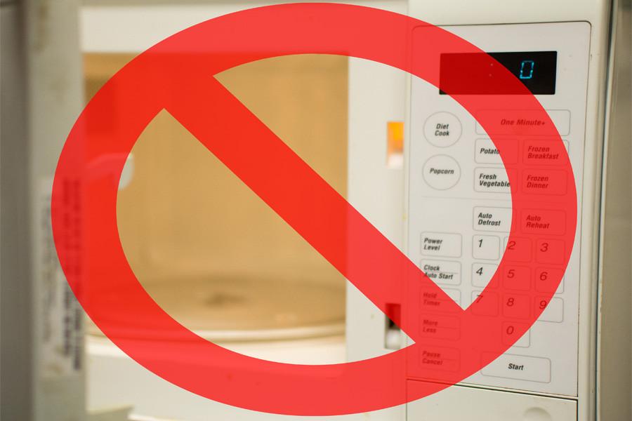 Safety issues cause removal of some cafeteria microwaves