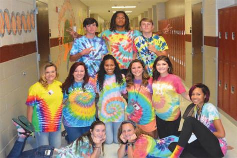 On Monday, Sept. 7 students organized “BJ Hate Week” to pump up spirit for the upcoming football game against Bob Jones High School on Friday. Students from every grade sported their tie-dye shirts and represented their entire student body, as it should be.