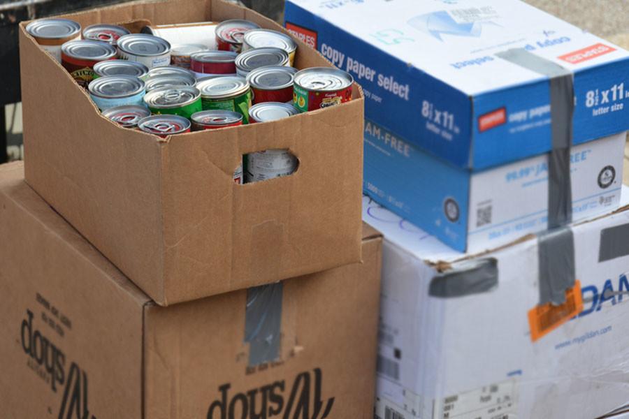 SGA hosts canned food drive, helps community