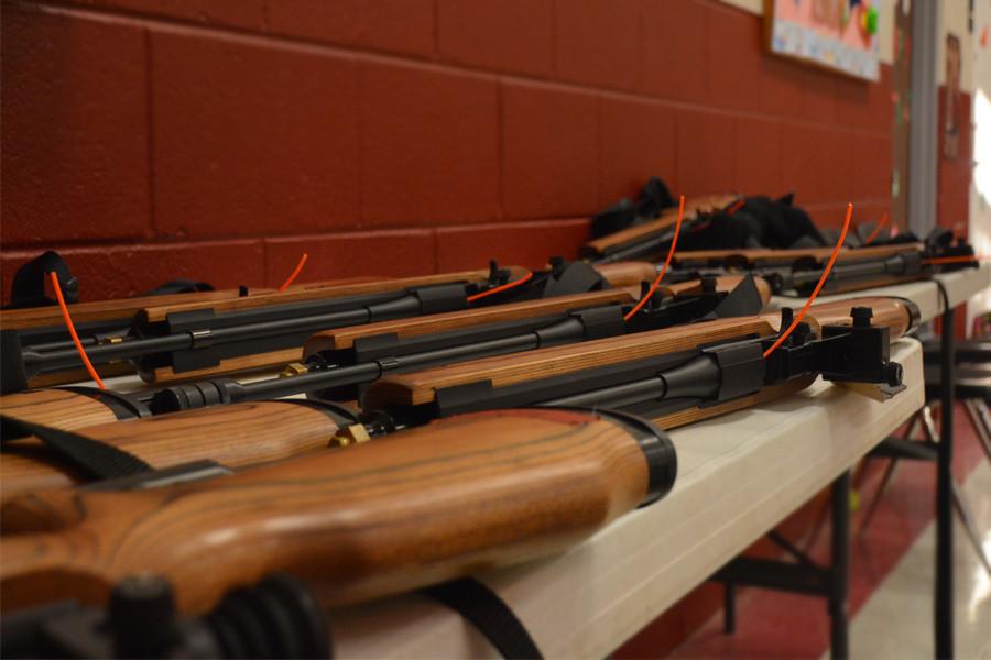 Rifle team prepares for competition