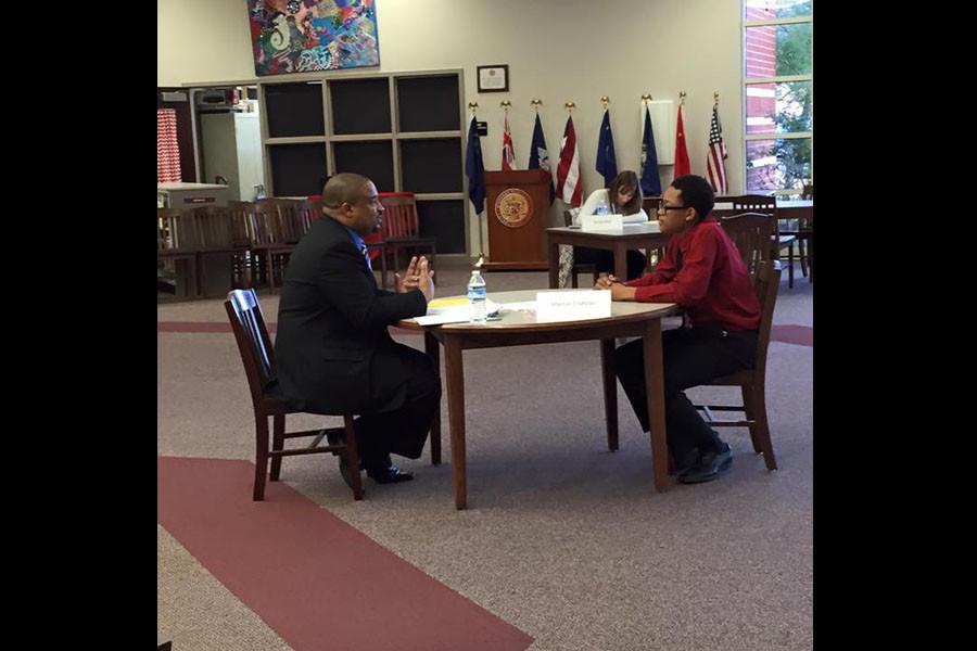 Business Essentials conducts mock interviews