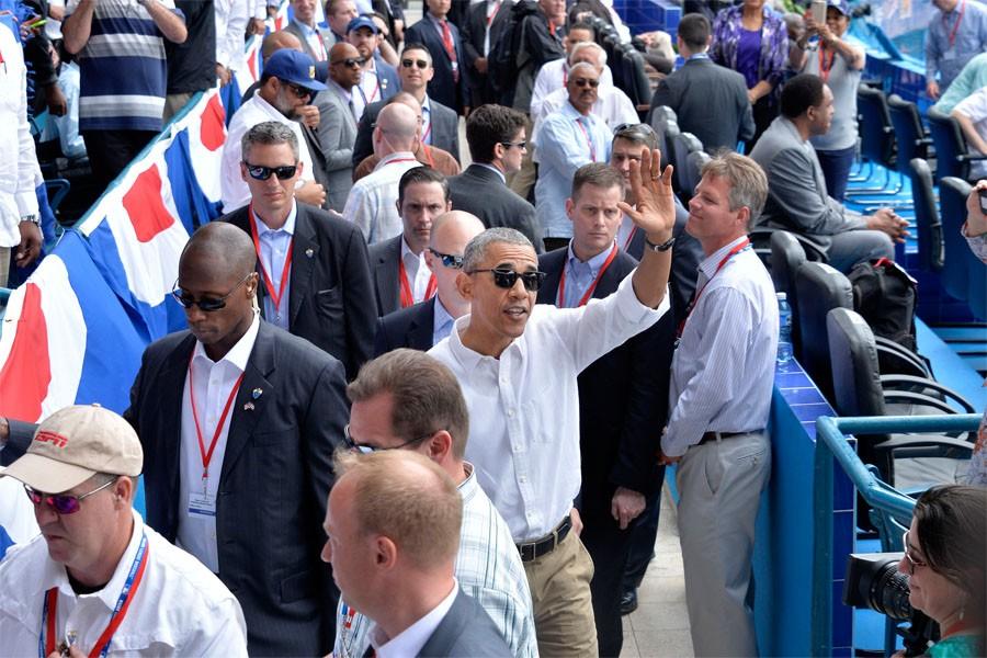 President Obama on his historic trip to Cuba.