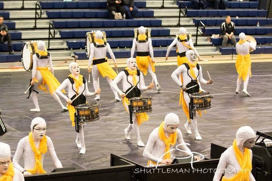 The Indoor Percussion preforms their new 2016 show.