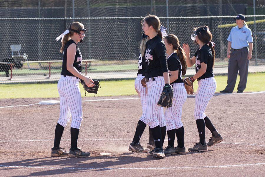 The softball team went undefeated to win the state championship in Montgomery this weekend. 