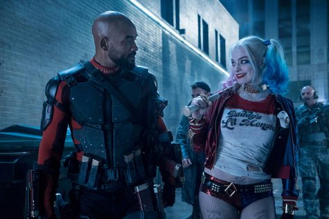Will Smith (Deadshot) and Margot Robbie (Harley Quinn) in "Suicide Squad." (Clay Enos/DC Comics/Warner Bros.)