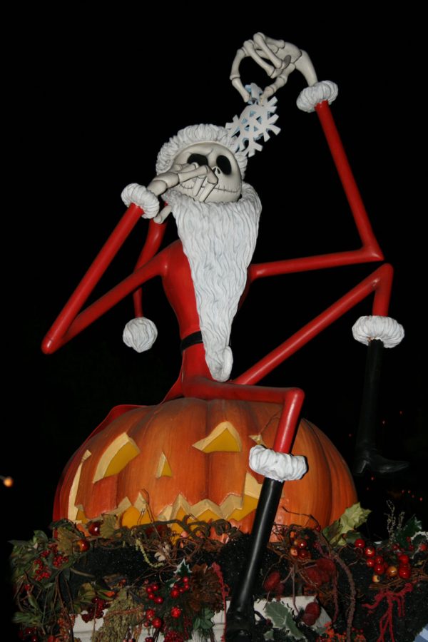 Christmas decorations in October