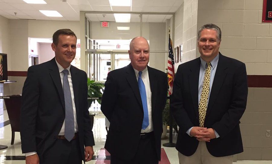 State Superintendent visits school
