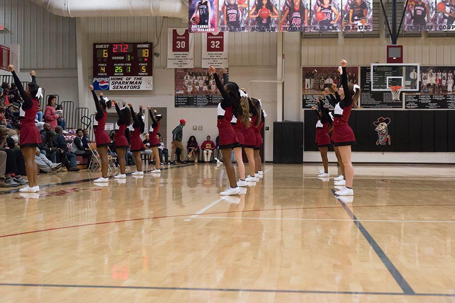 Basketball Cheer Takes Spotlight