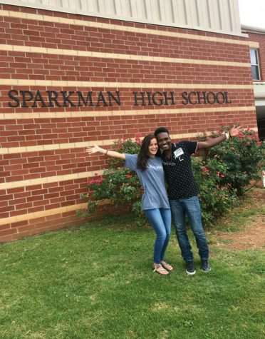 Student Missionary Reunites with Haitian Friend