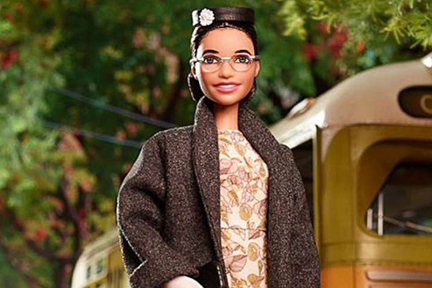 Rosa Parks is one of the new doll Mattel has created for the Inspiring Women Series. 