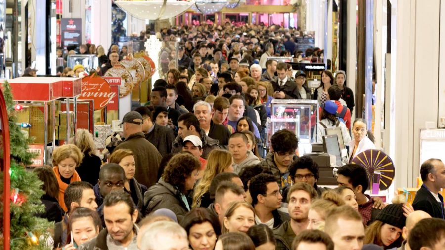 Despite stores being open on Thanksgiving, the crowds are still rough on Black Friday. 