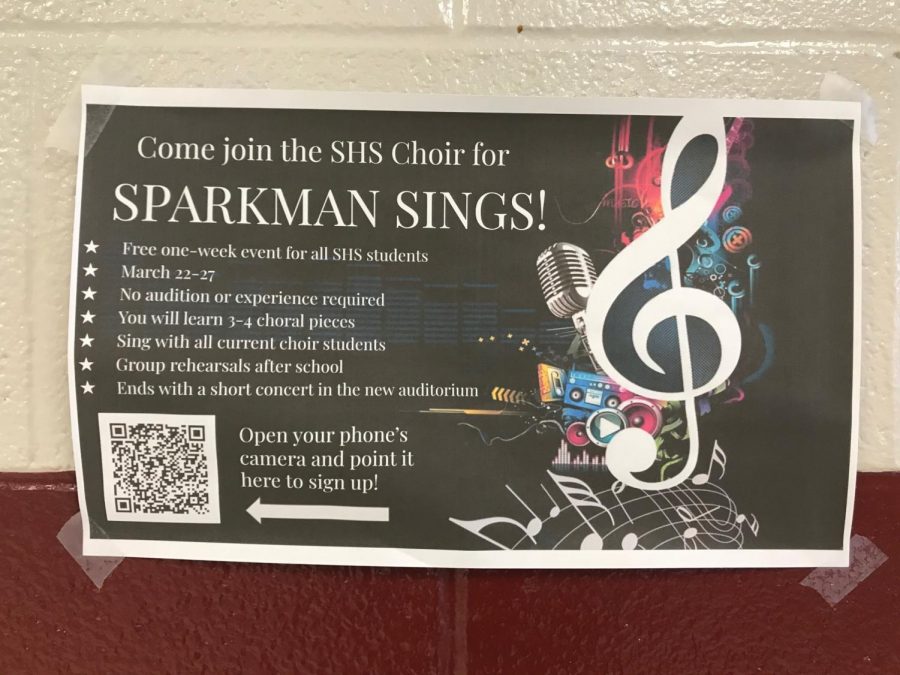 The choir department intends to use the fundraiser as a way to recruit new students. 