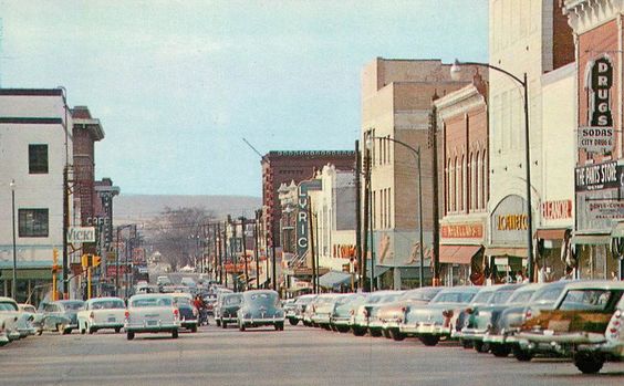 Downtown Huntsville in the 1960s. 