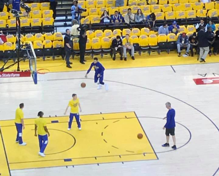 The Golden State Warriors are set to face the Lakers in tomorrow night's NBA Play-In game.