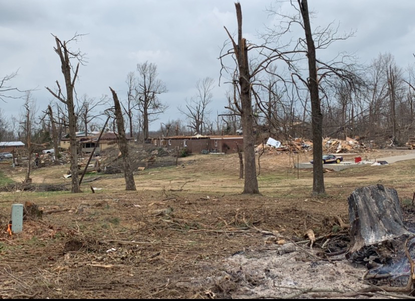 The November tornado outbreak did significant damage to areas of Kentucky. 