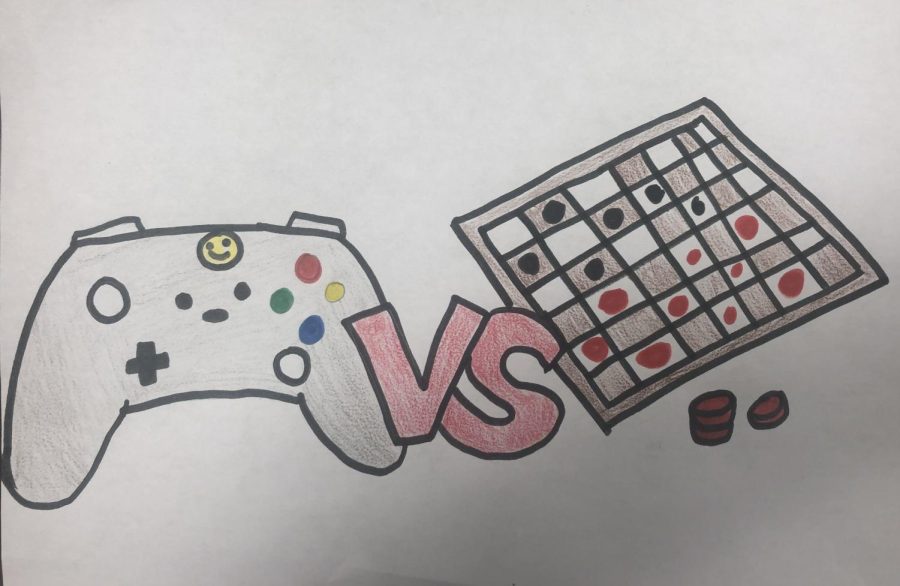 Which one do you prefer? Board games 🎲 or video games