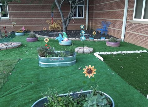 Senior Creates Sensory Garden to Help Others Distress