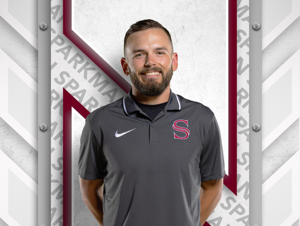 In his first year of coaching, alumnus Thomas Lee Bowden serves as an assistant to the varsity football team. 