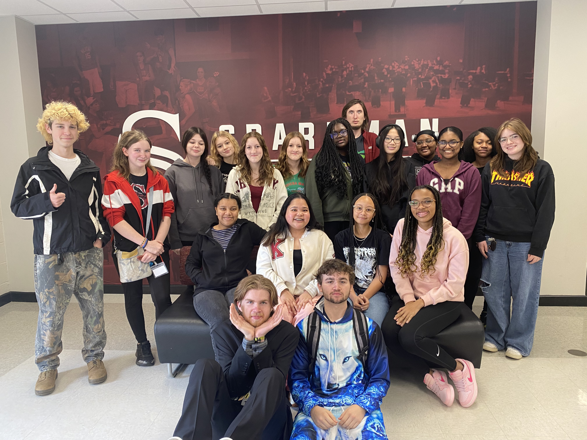 The Crimson Crier celebrates national womans day by photographing all of the girls on staff. Featuring some boys that wanted to show their support.