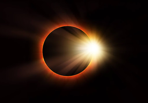 The solar eclipse will come around April 8. 